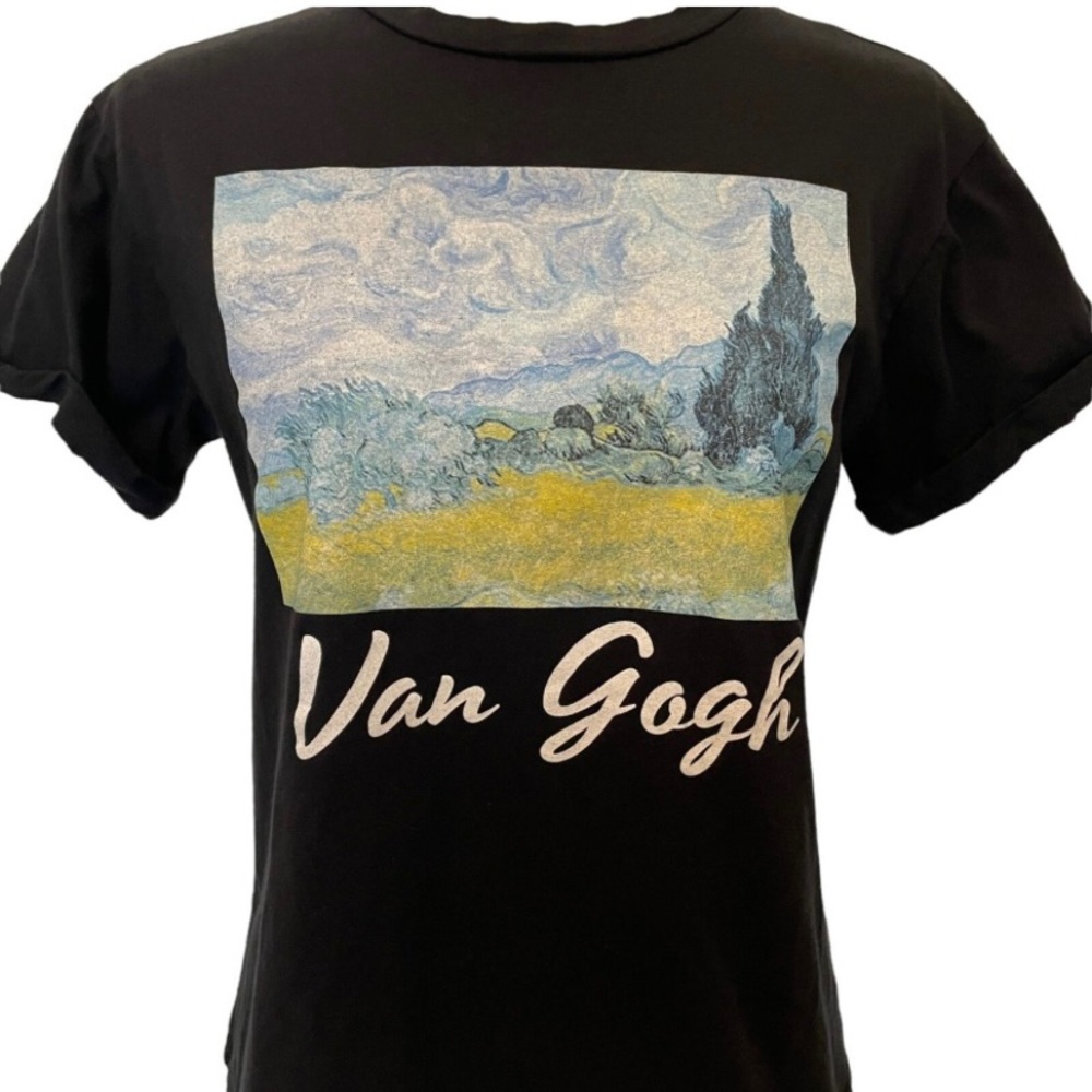 French pastry Van Gogh T-shirt